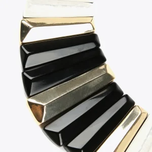 Lola Casademunt Bisuteria<Collar multi piezas tricolor BLANCO-NEGRO
