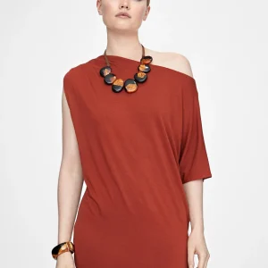 Lola Casademunt Bisuteria<Collar piezas etnicas MARRON