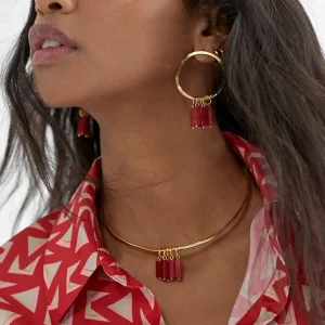 Lola Casademunt Bisuteria<Collar tipo gargantilla CORAL