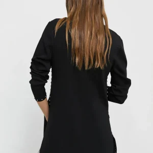 Lola Casademunt Punto<Cárdigan de punto tachas NEGRO