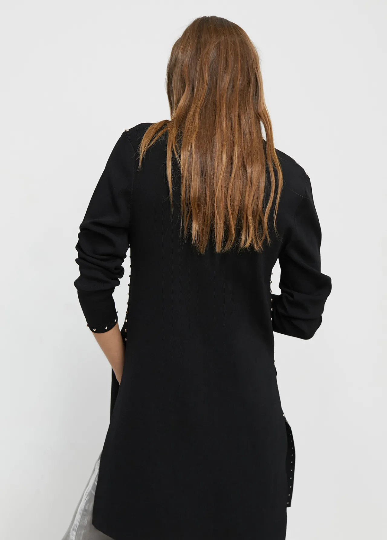 crdigan_de_punto_tachas_6.webp Lola Casademunt Punto<Cárdigan de punto tachas NEGRO