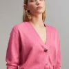 Lola Casademunt Punto<Cárdigan detalle botones ROSA