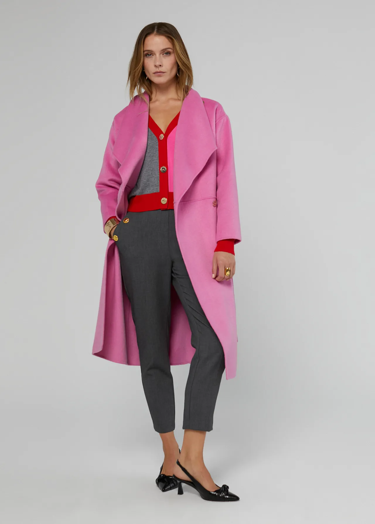 crdigan_tricolor_1.webp Lola Casademunt Punto<Cárdigan tricolor GRIS-ROSA
