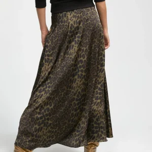 Lola Casademunt Animal Print | Vestidos Y Faldas<Falda estampado animal print NEGRO-VERDE