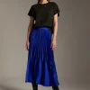 Lola Casademunt Vestidos Y Faldas<Falda plisada AZULELECTRICO