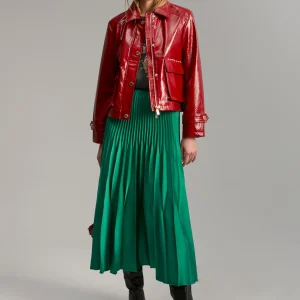 Lola Casademunt Vestidos Y Faldas<Falda plisada AZULELECTRICO