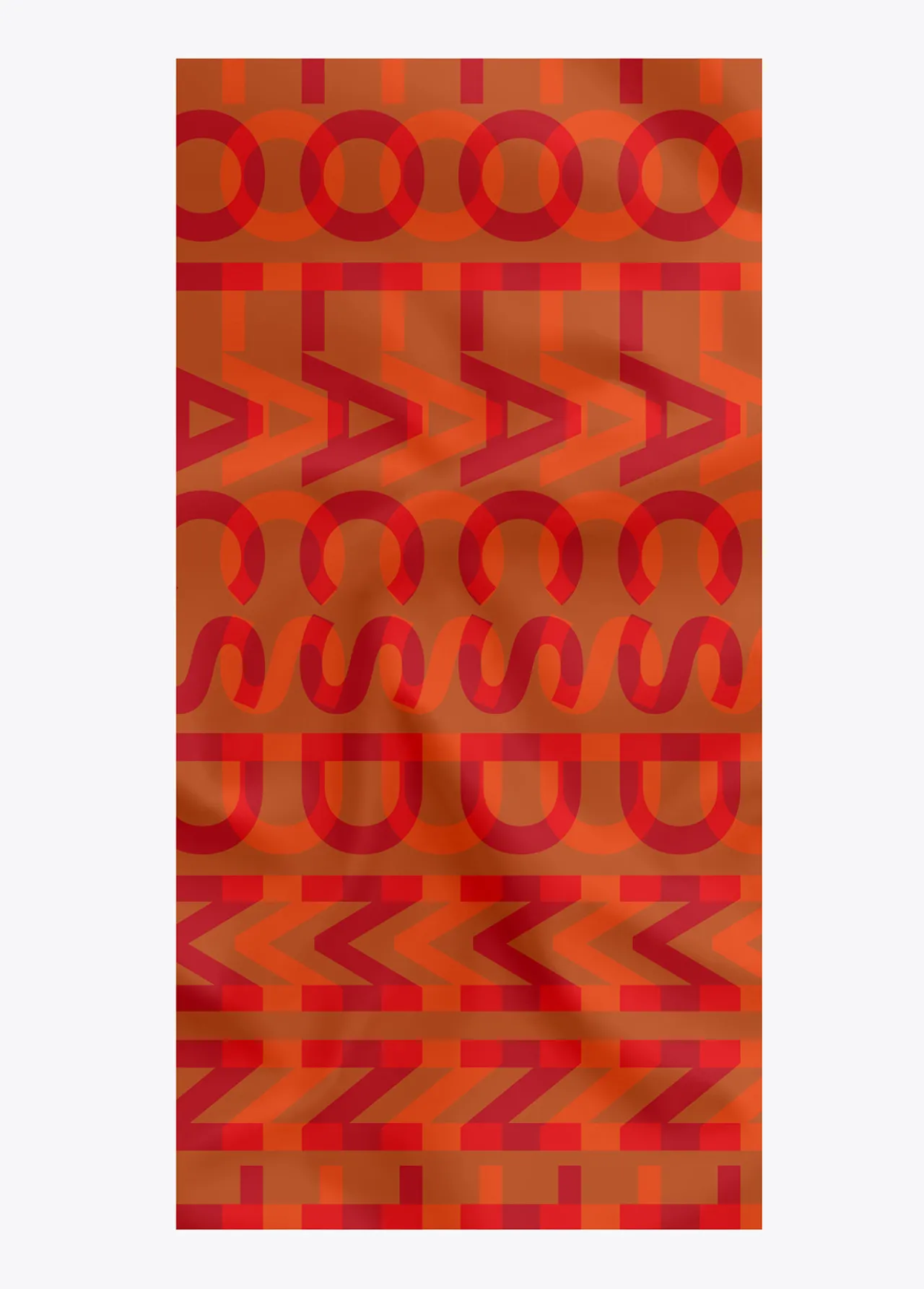 fular_logo_naranja_2.webp Lola Casademunt Bufandas Y Pañuelos<Fular logo naranja ROJO-MARRON