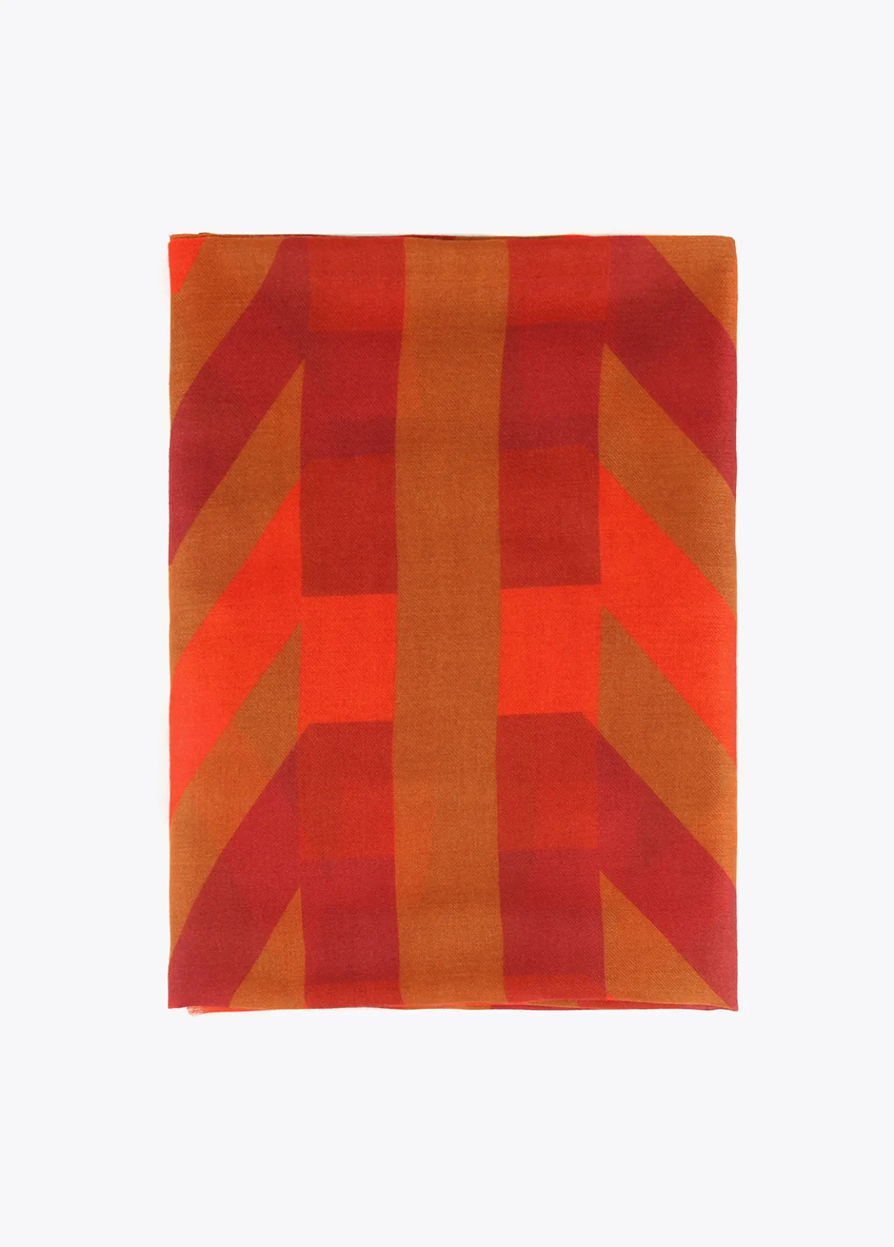 fular_logo_naranja_3.webp Lola Casademunt Bufandas Y Pañuelos<Fular logo naranja ROJO-MARRON
