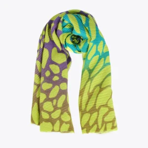Lola Casademunt Animal Print | Bufandas Y Pañuelos<Fular plisado animal print ROSA-LILA