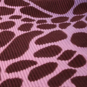 Lola Casademunt Animal Print | Bufandas Y Pañuelos<Fular plisado animal print ROSA-LILA
