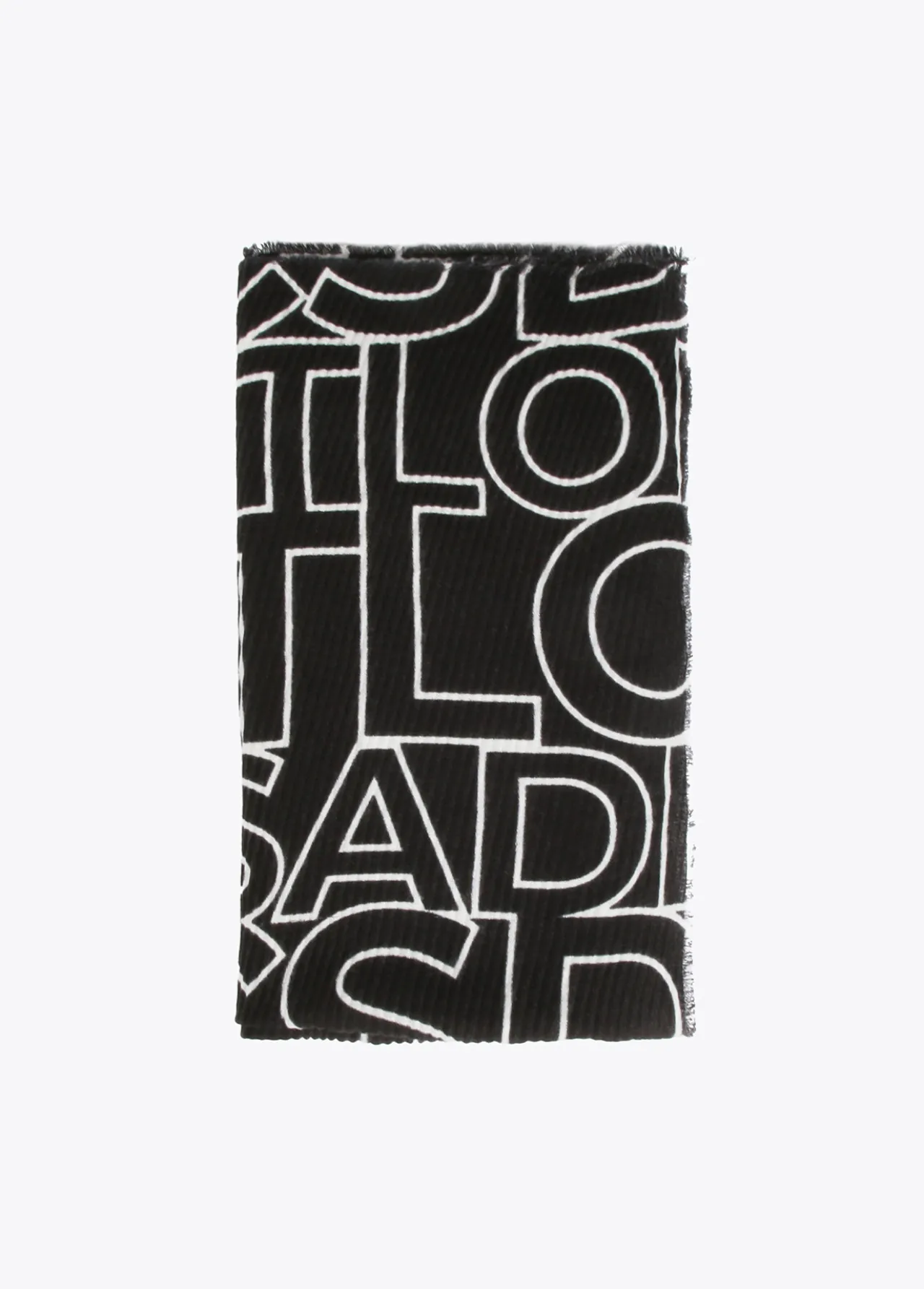 fular_plisado_logotipado_1-1.webp Lola Casademunt Otros Complementos | Bufandas Y Pañuelos<Fular plisado logotipado ROSA-CRUDO
