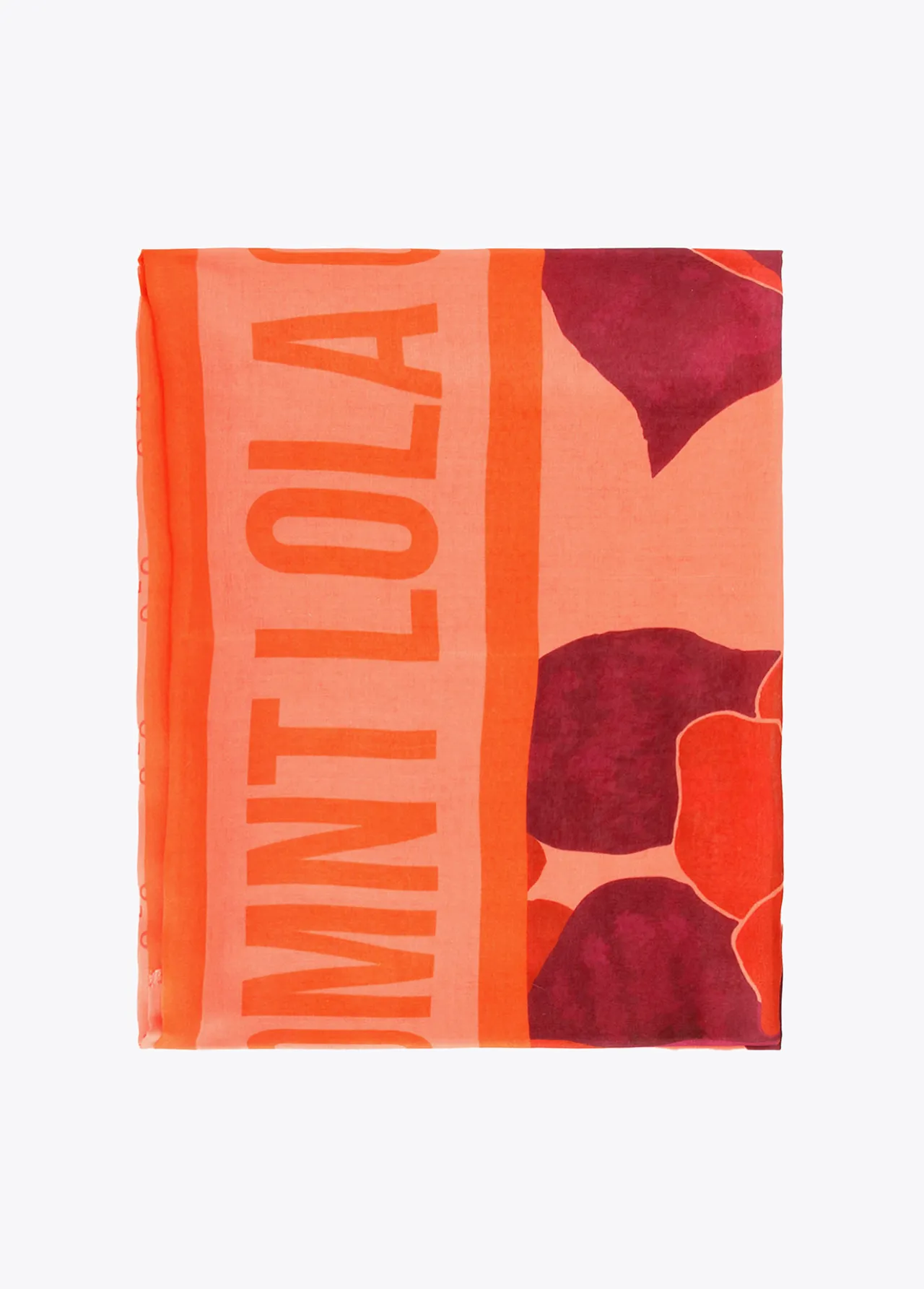 fulard_tonos_naranaja_3.webp Lola Casademunt Accesorios<Fulard tonos naranaja NARANJA-ROJO