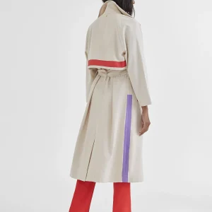 Lola Casademunt Chaquetas Y Gabardinas<Gabardina color CRUDO