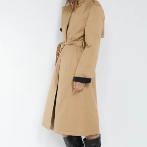 Lola Casademunt Chaquetas Y Gabardinas<Gabardina detalle logo CAMEL