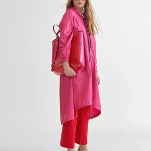 Lola Casademunt Chaquetas Y Gabardinas<Gabardina raincoat FUCSIA