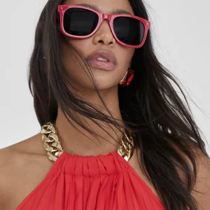 Lola Casademunt Otros Complementos | Gafas<Gafas de sol ovaladas NEGRO