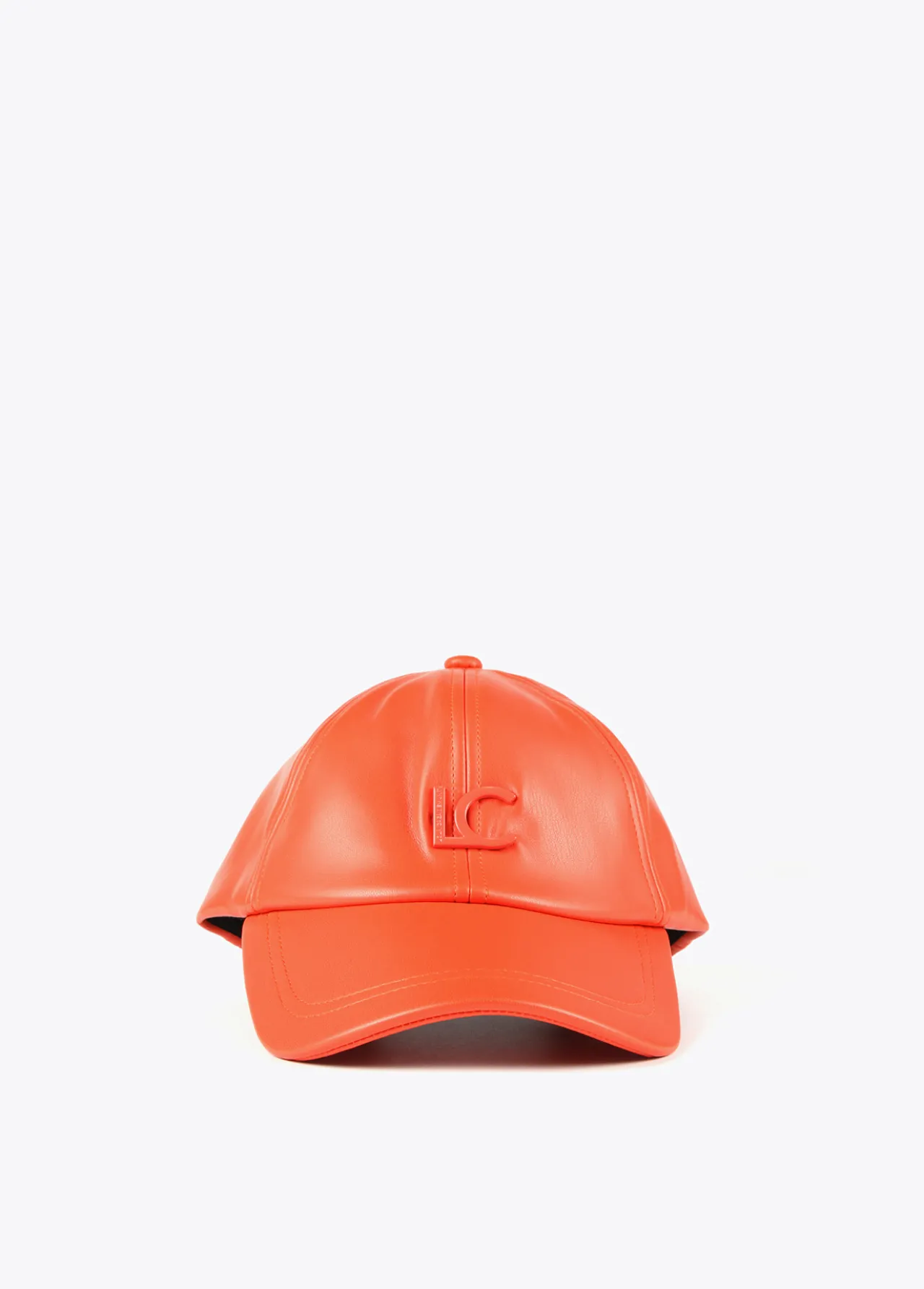 gorra_efecto_piel_0-3.webp Lola Casademunt Gorros Sombreros Y Guantes<Gorra efecto piel ROSA