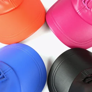 Lola Casademunt Gorros Sombreros Y Guantes<Gorra efecto piel ROSA