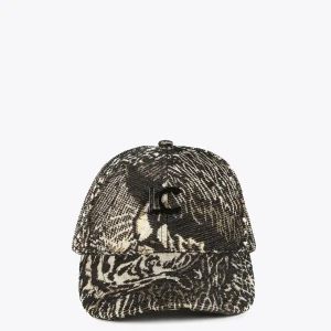 Lola Casademunt Animal Print | Gorros Sombreros Y Guantes<Gorra jacquard NEGRO-METAL