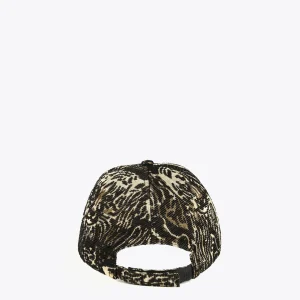 Lola Casademunt Animal Print | Gorros Sombreros Y Guantes<Gorra jacquard NEGRO-METAL
