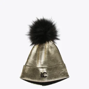 Lola Casademunt Gorros Sombreros Y Guantes<Gorro DORADO