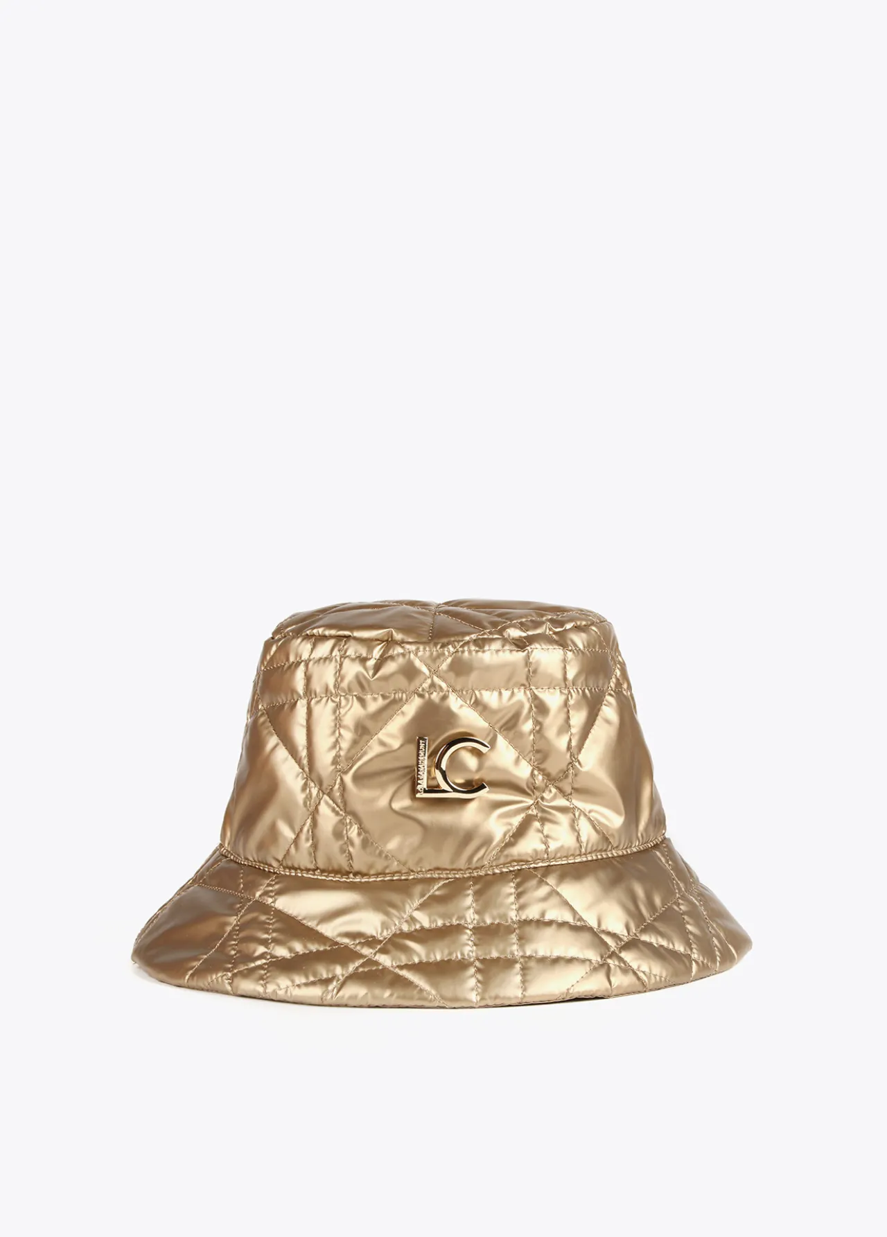 gorro_tipo_bucket_acolchado_0.webp Lola Casademunt Gorros Sombreros Y Guantes<Gorro tipo bucket acolchado NEGRO
