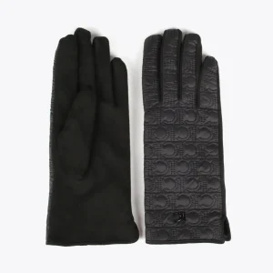 Lola Casademunt Gorros Sombreros Y Guantes<Guantes acolchados NEGRO