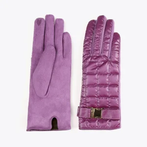 Lola Casademunt Gorros Sombreros Y Guantes<Guantes acolchados LILA