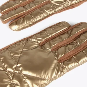Lola Casademunt Gorros Sombreros Y Guantes<Guantes acolchados con cadena CRUDO