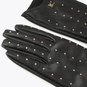 Lola Casademunt Gorros Sombreros Y Guantes<Guantes con tachitas NEGRO