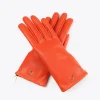Lola Casademunt Gorros Sombreros Y Guantes<Guantes efecto piel NARANJA
