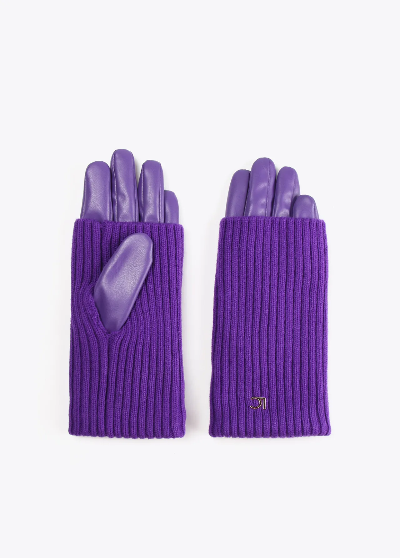 guantes_puo_canal_2-1.webp Lola Casademunt Gorros Sombreros Y Guantes<Guantes puño canalé CAMEL