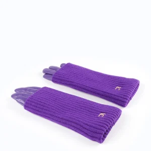 Lola Casademunt Gorros Sombreros Y Guantes<Guantes puño canalé CAMEL
