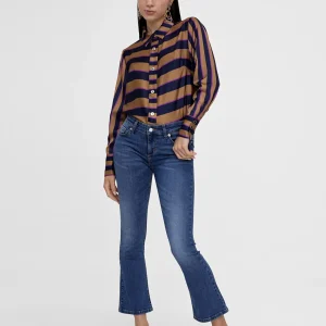 Lola Casademunt Pantalones<Jeans azul campana TEJANOMEDIO
