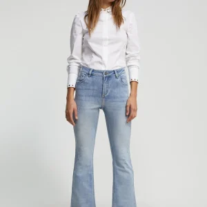 Lola Casademunt Pantalones<Jeans efecto tornasolado TEJANOBLEACH