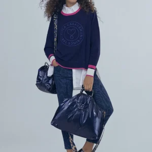 Lola Casademunt Punto | Sudaderas<Jersey azul |  Ropa | Lola Casademunt NAVY