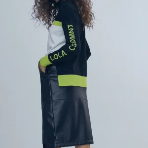 Lola Casademunt Punto<Jersey bicolor | COLECCIÓN LOLA | Lola Casademunt LIMA