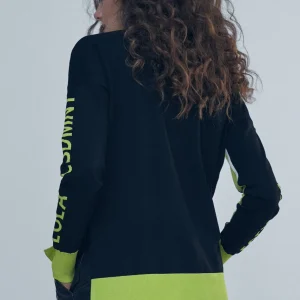 Lola Casademunt Punto<Jersey bicolor | COLECCIÓN LOLA | Lola Casademunt LIMA