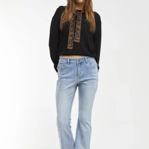 Lola Casademunt Punto<Jersey con capucha NEGRO-METAL