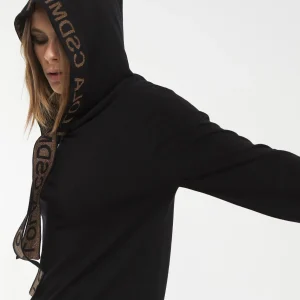 Lola Casademunt Punto<Jersey con capucha NEGRO-METAL