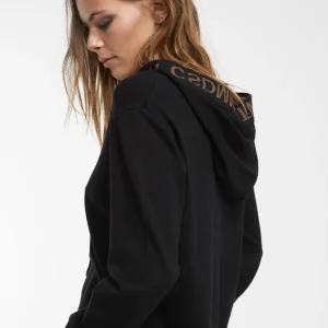 Lola Casademunt Punto<Jersey con capucha NEGRO-METAL