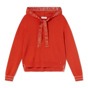 Lola Casademunt Punto<Jersey con capucha NEGRO-METAL