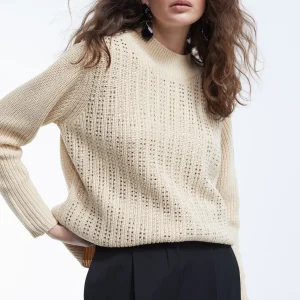 Lola Casademunt Punto<Jersey detalle strass CRUDO