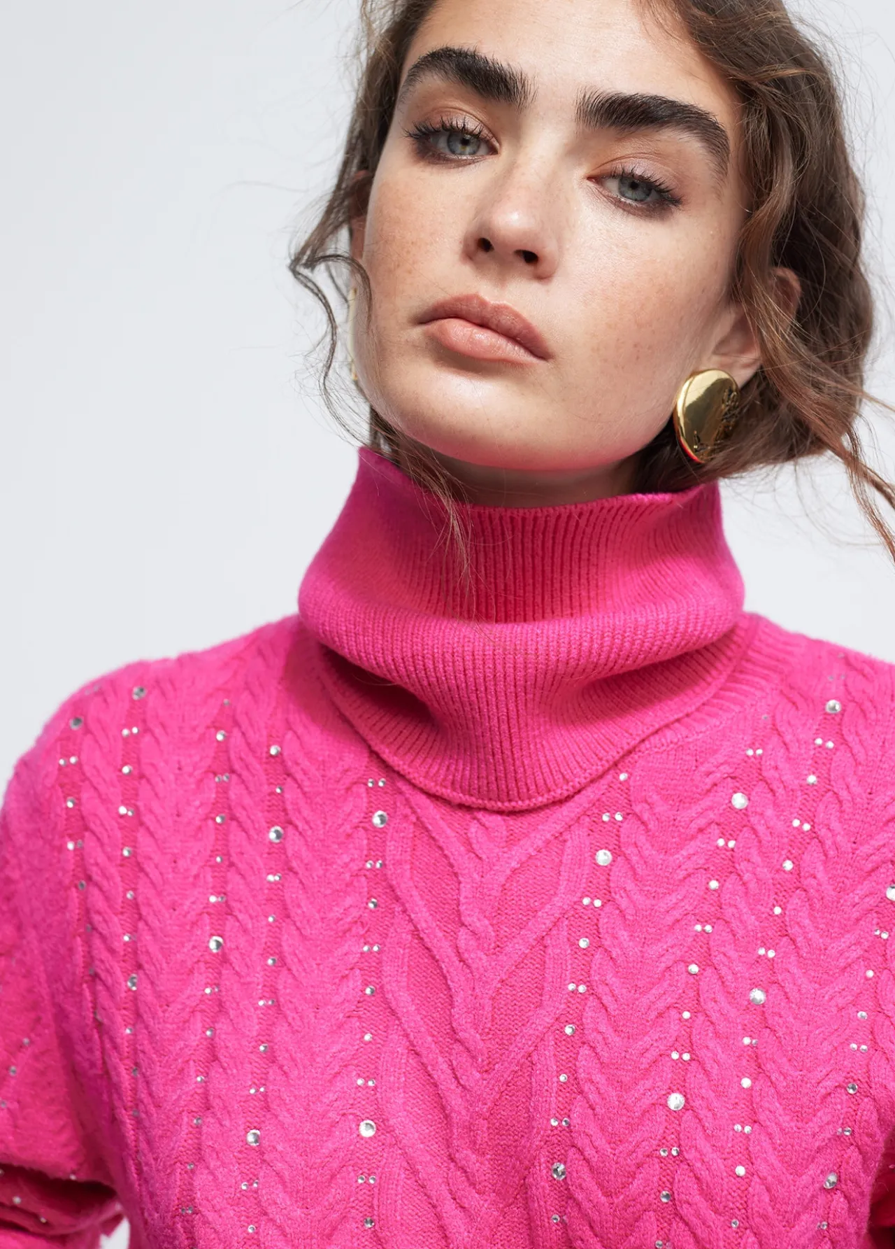 jersey_detalle_strass_5-3.webp Lola Casademunt Punto<Jersey detalle strass FUCSIA