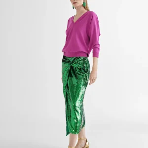 Lola Casademunt Punto<Jersey monocolor ROSA
