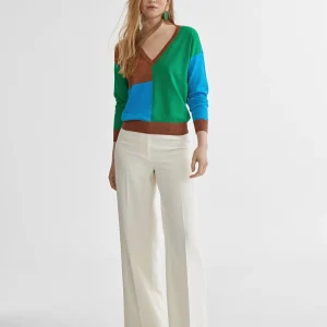 Lola Casademunt Punto<Jersey multicolor ROSA-METAL