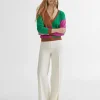 Lola Casademunt Punto<Jersey multicolor ROSA-METAL