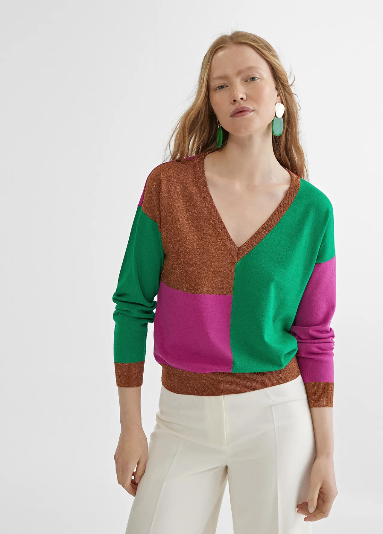 jersey_multicolor_4.webp Lola Casademunt Punto<Jersey multicolor ROSA-METAL