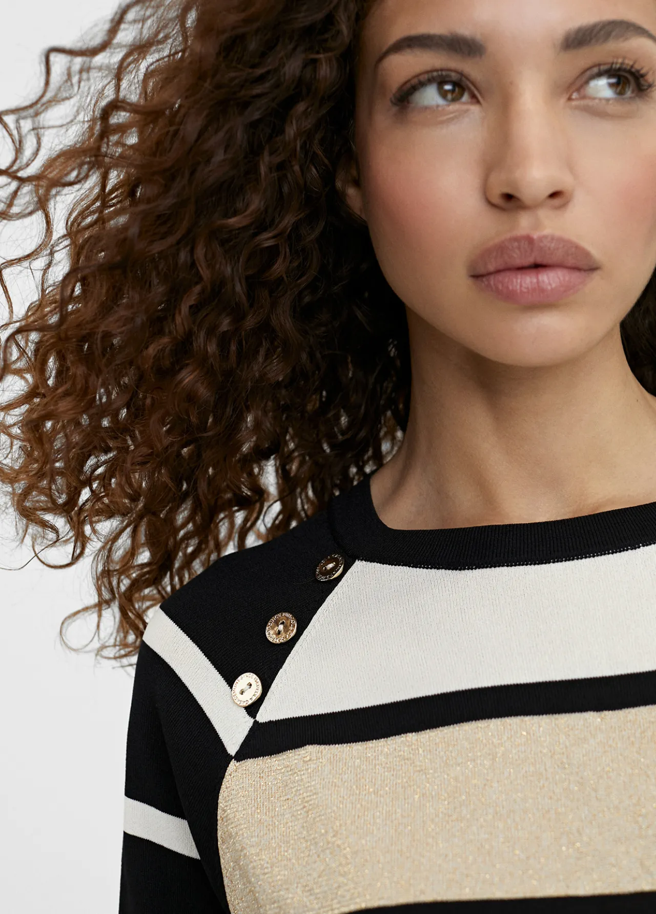 jersey_punto_de_rayas_2.webp Lola Casademunt Punto<Jersey punto de rayas NEGRO-CRUDO