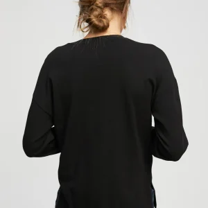Lola Casademunt Punto | Sudaderas<Jersey punto logo strass KAKI